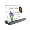 Plaque funéraire plaque-funeraire-iris 14 Plaquedeces.fr